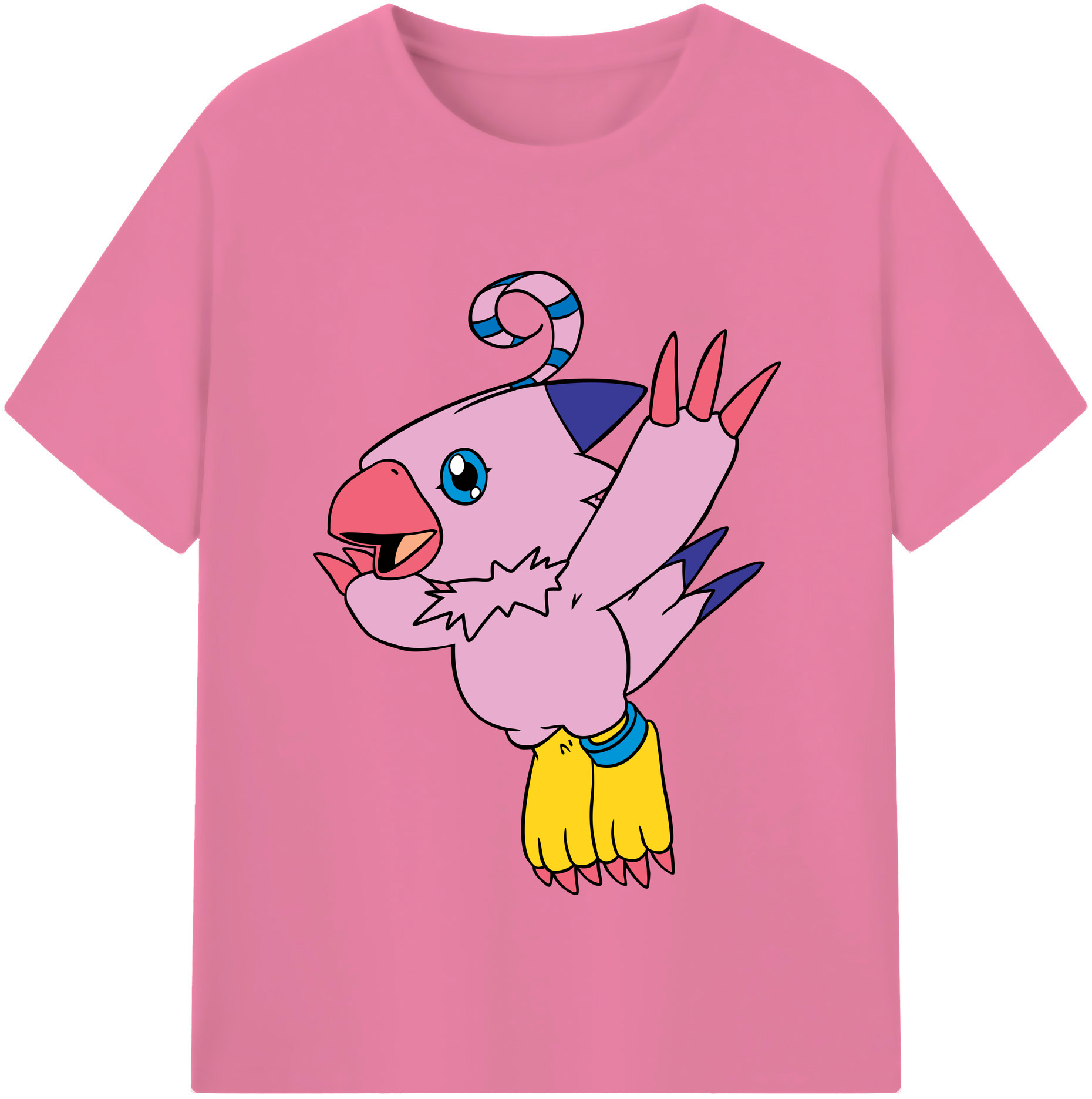 （画像用） Digimon デジタルモンスター/デジモン 綿100％半袖Tシャツ（フロントプリント）